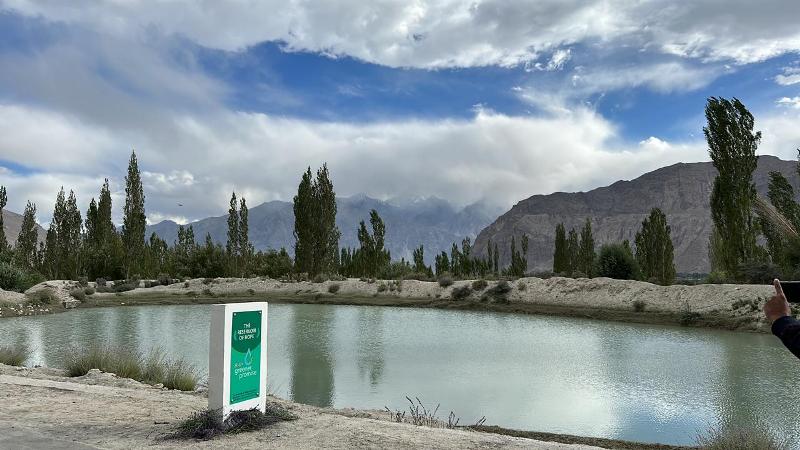 Bisleri International restores Ladakh Reservoir in Nubra Valley